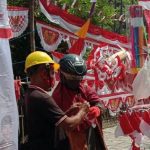 Pedagang Atribut HUT Kemerdekaan RI di Aceh Timur