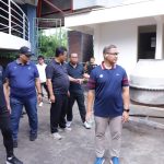 Pj Aries Tinjau Langsung Perbaikan GOR Gajahmada Dan Stadion Brantas