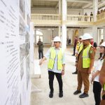 Gibran dan Bonas Tinjau Progres Revitalisasi Gedung Warenhuis Medan