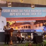 Konsultasi Publik RKPD 2026 Kota Malang, Pj Iwan: Menuju Ekonomi Inklusif dan Berdaya Saing Global