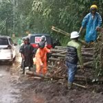 Longsor di Pujon Tutup Jalur Provinsi, Arus Lalu Lintas Lumpuh