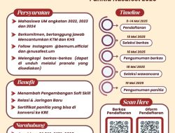 BEM UM Buka Pendaftaran Panitia NusaFest 2025