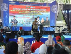 Ribuan Warga Malang Serbu Layanan Kesehatan Gratis Gelar Karya Bakti Dan Kesehatan TNI AL