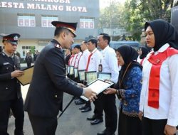 Kapolresta Malang Kota Anugerahkan Penghargaan untuk Pejuang Kemanusiaan