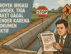 Tender Gagal, Proyek Irigasi Mojokerto Senilai Rp1,7 Miliar Diulang