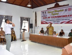 Bupati Humbahas Resmi Buka Diklat Capaskibraka 2025