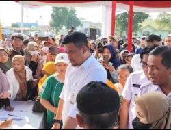 Pangan Murah Digelar, Bobby Nasution Janji Tekan Harga Beras
