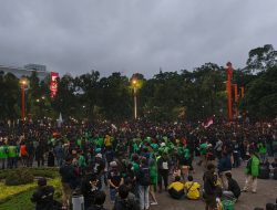 Aksi Solidaritas Malang untuk Affan Kurniawan Memanas