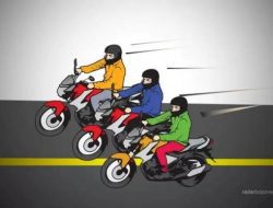 Balap Liar GOR Ken Arok, 14 Pemuda Digelandang Polisi