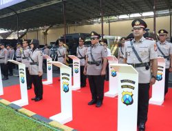 Pergantian Strategis di Polres Mojokerto Kota, Ini Pesan Tegas Kapolres