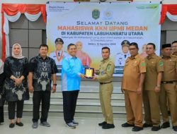 Wakil Bupati Samsul Tanjung Sambut 161 Mahasiswa KKN UMPI Medan