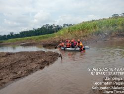 Alvian, Remaja SMP Hanyut di Brantas Masih Dicari