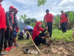 DPC PDIP Kota Malang Rayakan Ultah Megawati dengan Gerakan Ekologi