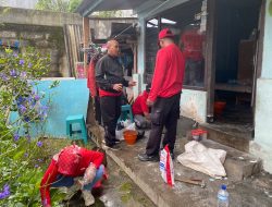 Perdana Se-Malang Raya PDI Perjuangan Kota Batu Laksanakan Bedah Rumah Kaum Marhaen, Saifudin Zuhri: Partai Harus Hadir di Rumah Rakyat