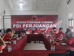 Konsolidasi Internal, PDI Perjuangan Kabupaten Malang Petakan Isu Kerakyatan