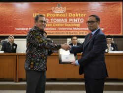 Mantan Menhan Timor-Leste Raih Doktor Sosiologi Militer di UMM