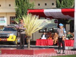 Polres Humbahas Gelar Apel Operasi Keselamatan Toba 2026