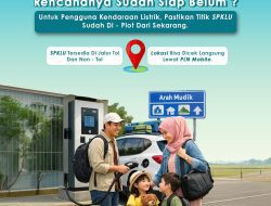 111 SPKLU Siap Layani Pemudik, PLN Pastikan Mudik Mobil Listrik Aman