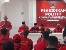DPC PDIP Sergai Uji 60 Calon Ketua PAC Lewat Pendidikan Politik