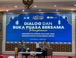 Dialog dan Buka Puasa Bersama Jurnalis, Rektor UM Bahas Tantangan Perguruan Tinggi