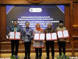PSEL Malang Raya 2026: Sanusi, Wahyu Hidayat, dan Nurochman Teken Kerja Sama Pengolahan Sampah Jadi Energi Listrik
