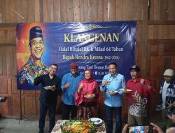 Halalbihalal dan Milad ke-64 Rendra Kresna Pererat Silaturahmi Tokoh Malang Raya