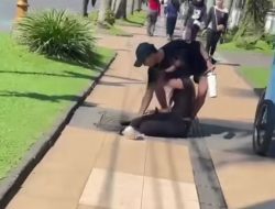 Drainase Jebol di Jalan Ijen Malang, Pejalan Kaki Nyaris Terperosok, Pemkot Siapkan Perbaikan