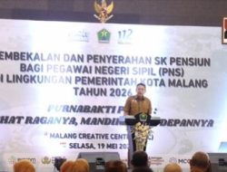358 ASN Pemkot Malang Pensiun, Wahyu Singgung Post Power Syndrome