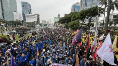 Mahasiswa Gelar Aksi Tolak MBG dan KDKMP, Soroti Kondisi Ekonomi Nasional