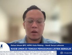 UMKM Sulit Atur Jadwal Operasional, HIPMI Kota Malang Minta Kepastian Jadwal Pemadaman