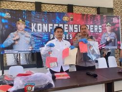 Lima Pelaku Curanmor Dibekuk, Tim URC Polres Batu Unjuk Taring