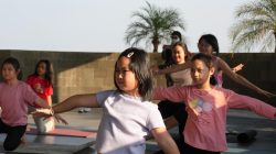BeSS Mansion Hotel Surabaya Hadirkan Yoga Anak, Tawarkan Konsep Baru Family Wellness saat Liburan Sekolah
