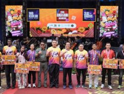 Fun Run Festival Bunga dan Buah Karo 2026 Diikuti Ratusan Peserta, Jendri dan Ina Raih Juara Pertama