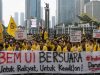 “Merebut Kemerdekaan” Menggema di Bundaran HI, BEM UI Bawa 8 Tuntutan