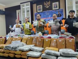 BNNP Sumut Ungkap Tiga Kasus Narkotika, Sita 8 Kilogram Sabu, 92 Kilogram Ganja dan Home Industry Pod Vape Berisi Etomidate