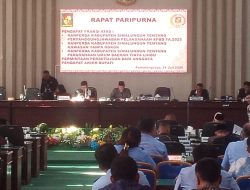 DPRD Simalungun Setujui Tiga Ranperda Menjadi Perda