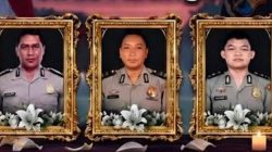 Gugur Saat Bertugas, Tiga Personel Polri Katingan Naik Pangkat Anumerta
