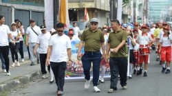 SD Swasta Santo Yoseph 1 Medan Gelar Jalan Santai dan Lomba Antar-Orang Tua Sambut HUT ke-81 RI