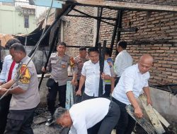 Rumah Kosong di Aekkanopan Ludes Terbakar, Kerugian Ditaksir Rp100 Juta