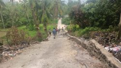 Betonisasi Jalan Menuju SMA 14 Padang Terhambat, Warga Minta Perhatian Wali Kota Padang